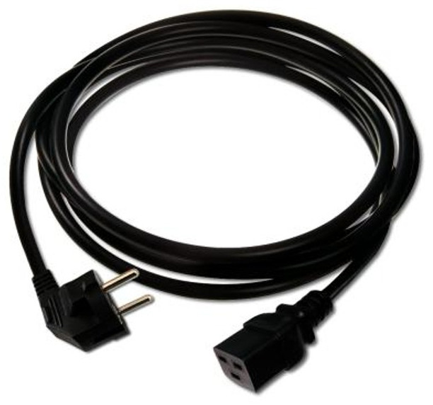 Cablu Alimentare IEC320 la C19, 16A, Negru, 2 Metri - imaginea 1